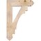 Ekena Millwork Merced Arts & Crafts Smooth Bracket, Douglas Fir, 5 1/2"W x 26"D x 38"H BKT06X26X38MRC03SDF - alternate 3